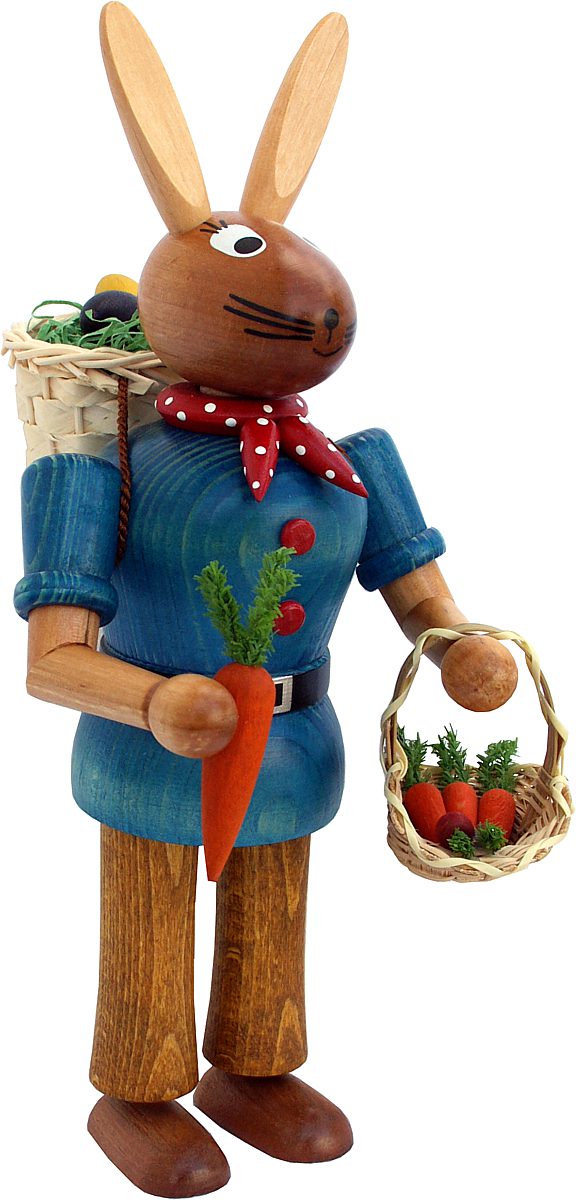 Osterhase, farbig