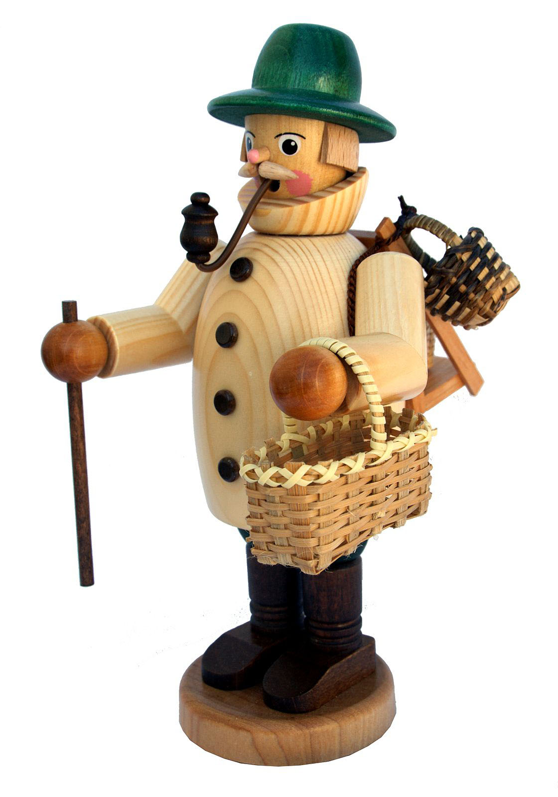Räuchermann Korbhändler, natur