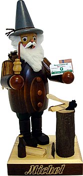 Räuchermann Michel, braun